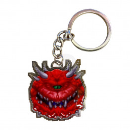 Doom Metal Keychain Cacodemon Limited Edition 4 cm